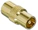 Philips Coax Male to Female Adaptor