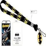 Batman Logo Black Lanyard