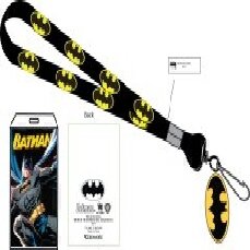  Batman Logo Black Lanyard