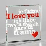 Spaceform I Love You In Every Language Miniature Token