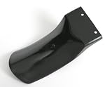 UFO Plastics Rear Shock Mud Plate - Black YA03804-001