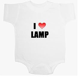I Love Lamp Baby Ultrasoft Onesie