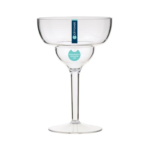 Kitchen Craft Coolmovers 6er-Set gro&szlig;e Cocktailgl&auml;ser 420&nbsp;ml, Polycarbonat Preisvergleich