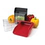 Chef's Planet Red Prep Taxi Measuring Scoop 2-c.