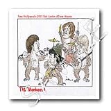 The Monkees - 8x8 Iron On Heat Transfer For White Material