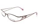 JUICY COUTURE Lady Juicy Chocolate Pink 1Y0 Optical Frame Eyeglasses 52-17-135