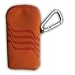 Original Handycop� Rubber Case Handy Etui Pouch Tasche Etui Pouch ORANGE mit Karabinerhaken f�r LG GD880 Mini GS290 Cookie Fresh