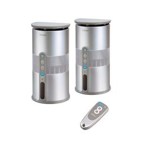 IPX3 Digital outdoor/indoor Totally Wireless Auto-tuning Stereo Speakers by Vivanco - STANDARD MODEL: 21478