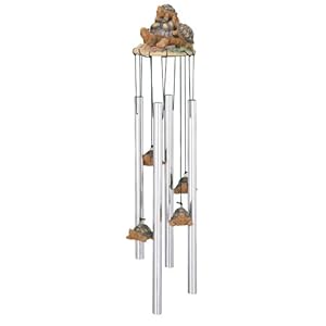Wind Chime Round Top Turtle Hanging Garden Porch Decoration Decor