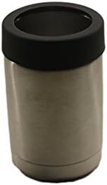 Invision Double Wall Vacuum Insulated Beverage Can Koozie 12oz Cans and Bottles Can Cooler
