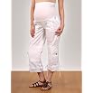 A Pea in the Pod Collection: secret fit belly(tm) poplin cargo pockets boot cut convertible Post Pregnancy pants