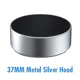 EzFoto 37mm Silver Screw-in Metal Lens Hood Shade for Olympus M.ZUIKO DIGITAL 45mm 1:1.8 lens