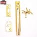 Tools & Hardware : 6" Solid Brass Surface Bolt