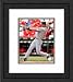 Framed Grady Sizemore Cleveland Indians Photograph