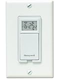 Honeywell RPLS530A 7-Day Programmable Timer Switch, White