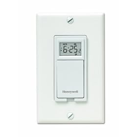 Honeywell RPLS530A 7-Day Programmable Timer Switch, White