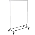 Eco Chrome Commercial Foldable Garment Rack