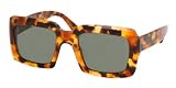 RALPH LAUREN SUNGLASSES - RALPH LAUREN RL 8037 5031-71 SPOTTED TORTOISE PLASTIC GRAY-GREEN LENS SUNGLASSES