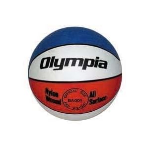 Budget Basketball - Olympia Deluxe, Red White Blue Official - Equipment by 