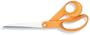 Fiskars 94417297 Stainless steel offset scissors, right hand, 9 long, 4-1/2 cut, orange handles