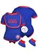 Chicago Cubs Creeper with Bib and Booties, Size= 18 Months
