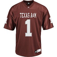 Adidas Texas A&M Aggies Youth Replica Football Jersey Small
