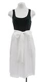 DKNY Black White Cotton Eyelet Skirt Tank Dress