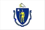 2'x3' Commonwealth of Massachusetts Flag