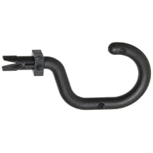 Brady 50939 Black Color Extra Key Hooks (Pack Of 12)