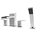 Pfister Kenzo 2-Handle Roman Tub Trim with Handheld Shower, Polished Chrome