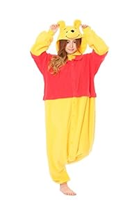 Winnie the Pooh Kigurumi - Adult Halloween Costume Pajama