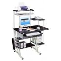 Complete Computer Workstation - Espresso (Espresso) (53"H x 44"W x 23"D)