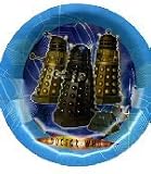 Doctor Who Party Plates