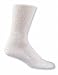 Thorlo Men's Fitness Crew Sock, White, Size 13