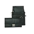 ECHT LEDER KELLNERB�RSEN SET KELLNERB�RSE + HOLSTER + KETTE SCHWARZ GASTRO Taxib�rse Kellnerportemonnaie Kellnergelbeutel Halfter Karabinerkette