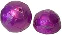 BULK SOCCER BALL PURPLE METALLIC (DEFLATED)
