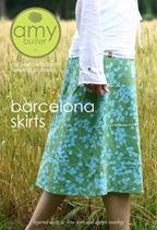 Amy Butler Barcelona Skirts 3 Style Skirt Sewing Pattern
