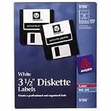 AVERY InkJet Diskette Labels