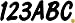 Hardline Products BLK400EC Solid Black Number Factory Matched Registration Kit