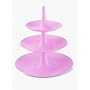 Babell Pink Triple Tier Stand