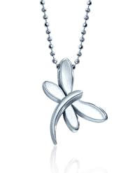 Alex Woo "Little Princess" Dragonfly Pendant Necklace