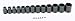 Snap-on Industrial Brand JH Williams MS-2-13H 13-Piece 3/8-Inch Drive Metric Shallow 6 Point Impact Socket Set