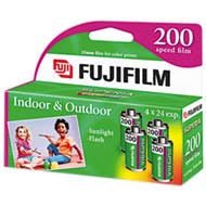 Fujifilm - Color print film - 135 (35 mm) - ISO 200 - 24 exposures - 4 rolls