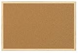 Produkt-Bild: 5 Star 915560 Korktafel mit Holzrahmen 60x100cm braun Kork/Holz