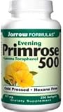 Primrose 500 + Gamma Tocopherol 250 Softgels 507 Mg (Cold Pressed Hexane Free) - Jarrow Formulas
