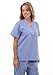 Unisex Scrub Set - 1 Pocket Top, 1 Pocket Pants Style# UX01SET (Special Sale)