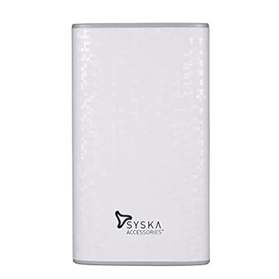 Syska Economy 100 10000mAH Power Bank (White)
