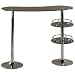 Retro Bar Table Smoked Glass