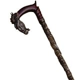 Carved Walking Stick - Goat