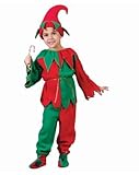 Child Elf Set Christmas Xmas Holiday Outfit Kids Costume
